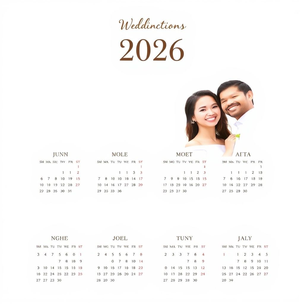 อย่าพลาด! ปฏิทินฤกษ์แต่งงาน 2569 ฟรี สำหรับคู่รักยุคใหม่